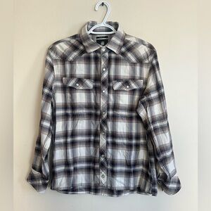 G-Star Size M Raw Slim Fit Plaid Shirt